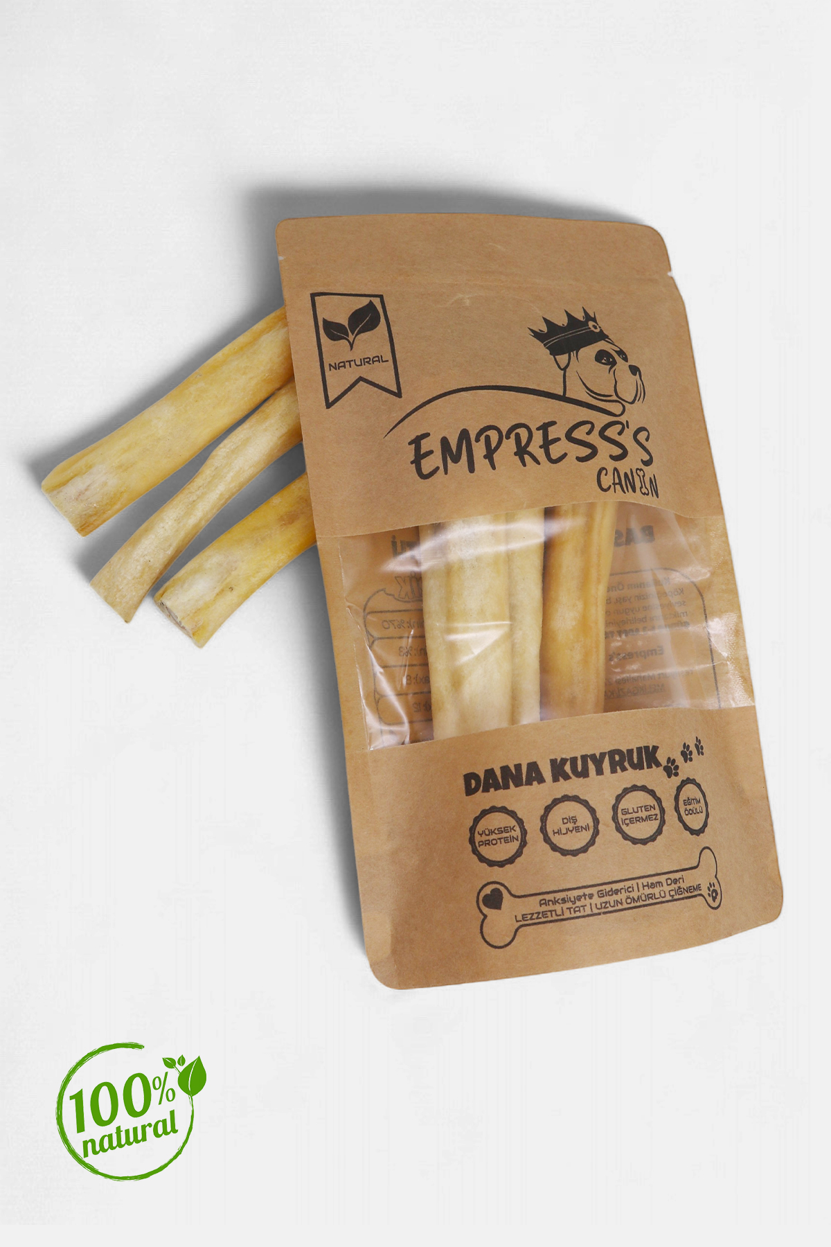 Dana Kuyruk %100 Doğal Köpek Ödül Maması